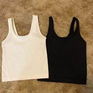 a new day Women's Tank Tops - Black and White